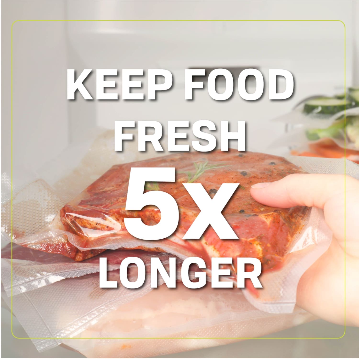 50 Pre-Cut Quart Sized Vacuum Sealer Bags (8.6" x 11.8") VS-05B - Image 7
