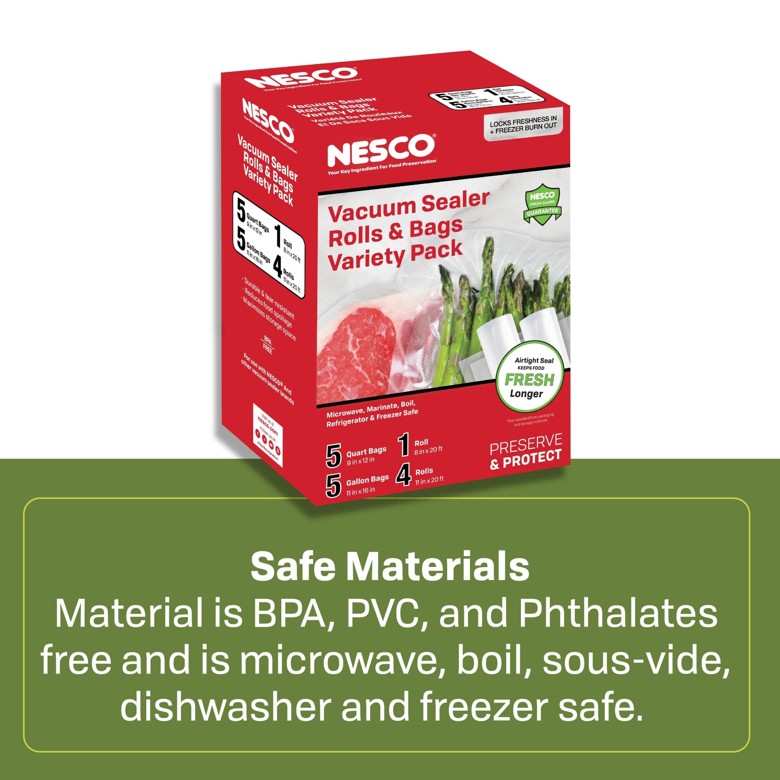 Variety Pack of Vacuum Sealer Bags VS-07V - Image 5
