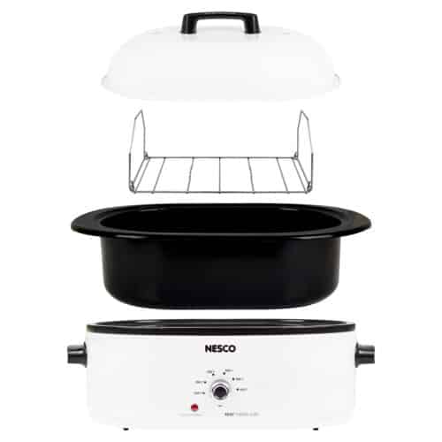 18 Qt. White Roaster Oven MWR18-14