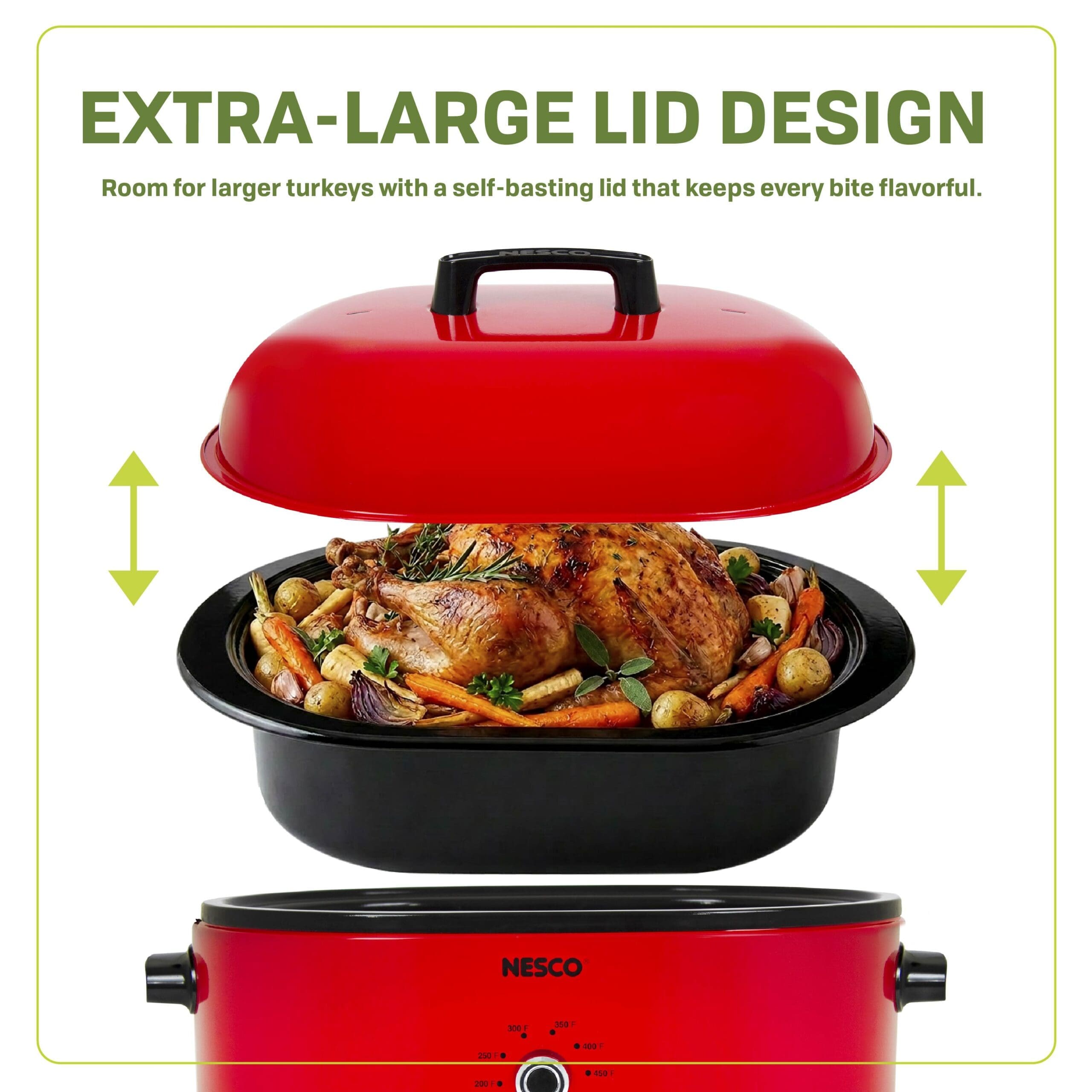 18 Qt. Red Roaster Oven MWR18-12 - Image 5