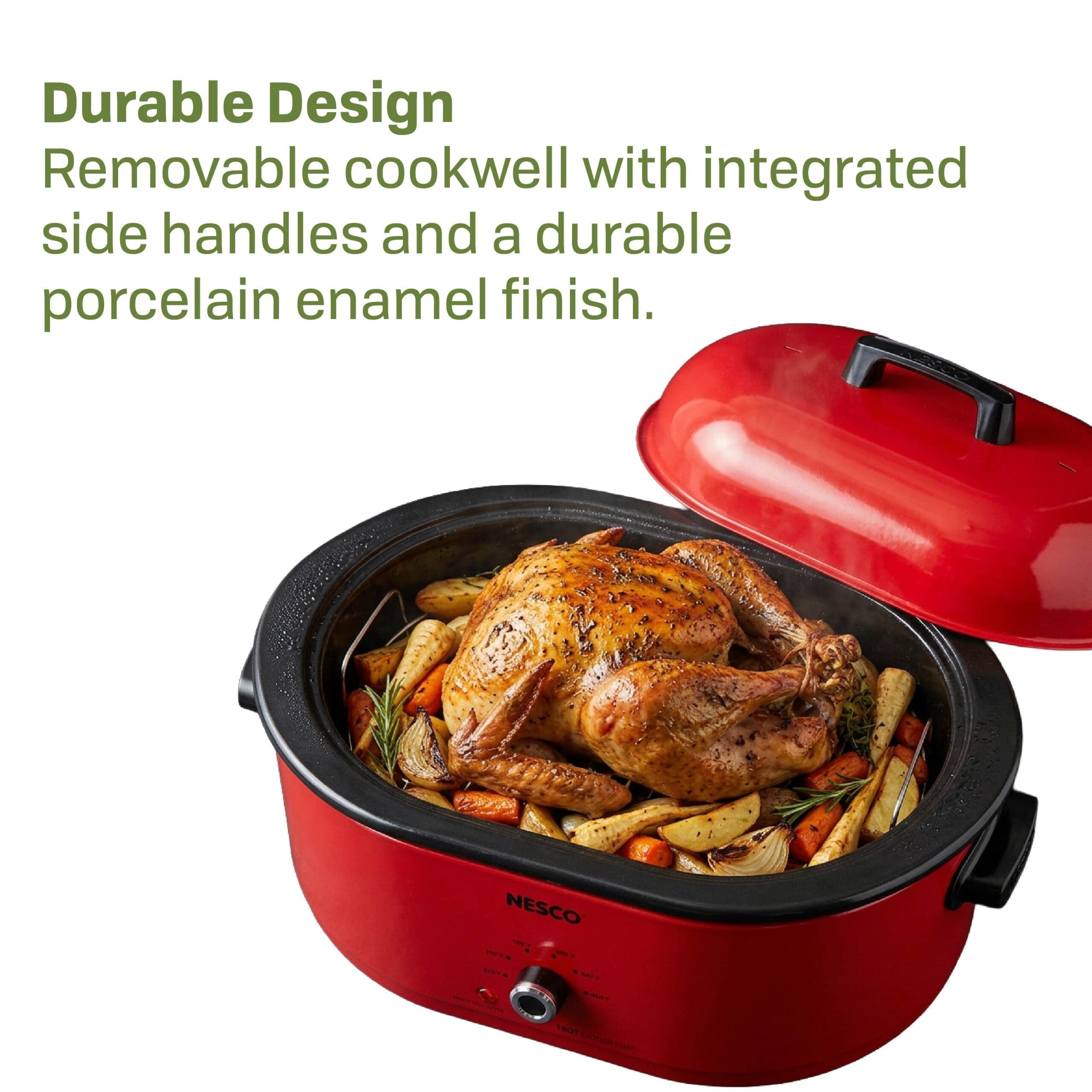 18 Qt. Red Roaster Oven MWR18-12 - Image 6