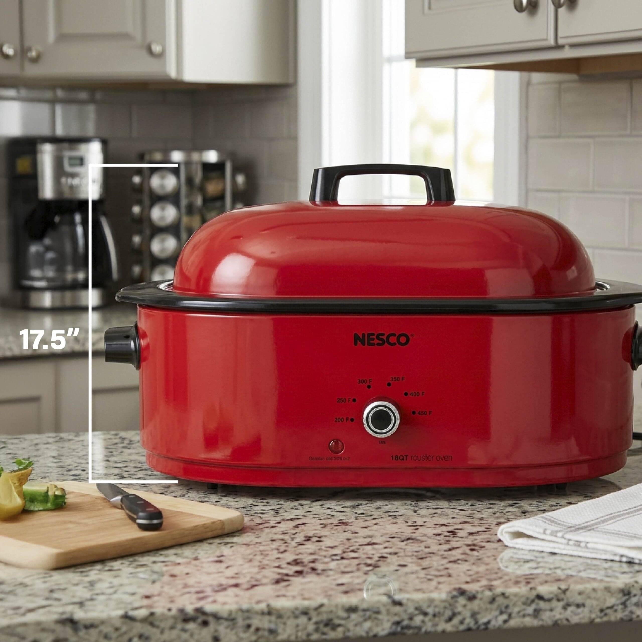 18 Qt. Red Roaster Oven MWR18-12 - Image 8
