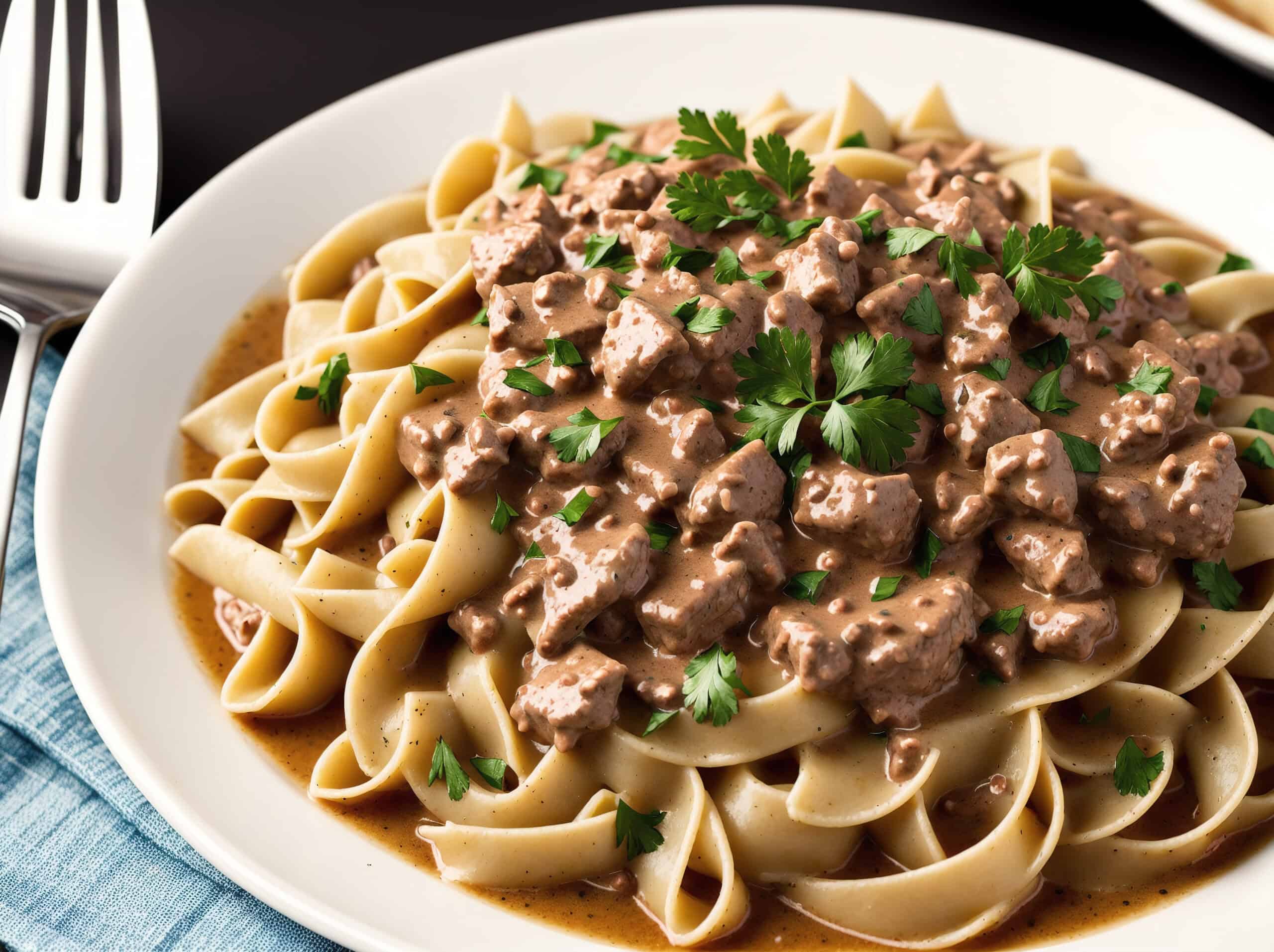 Read more about the article Beef Stroganoff Dinner