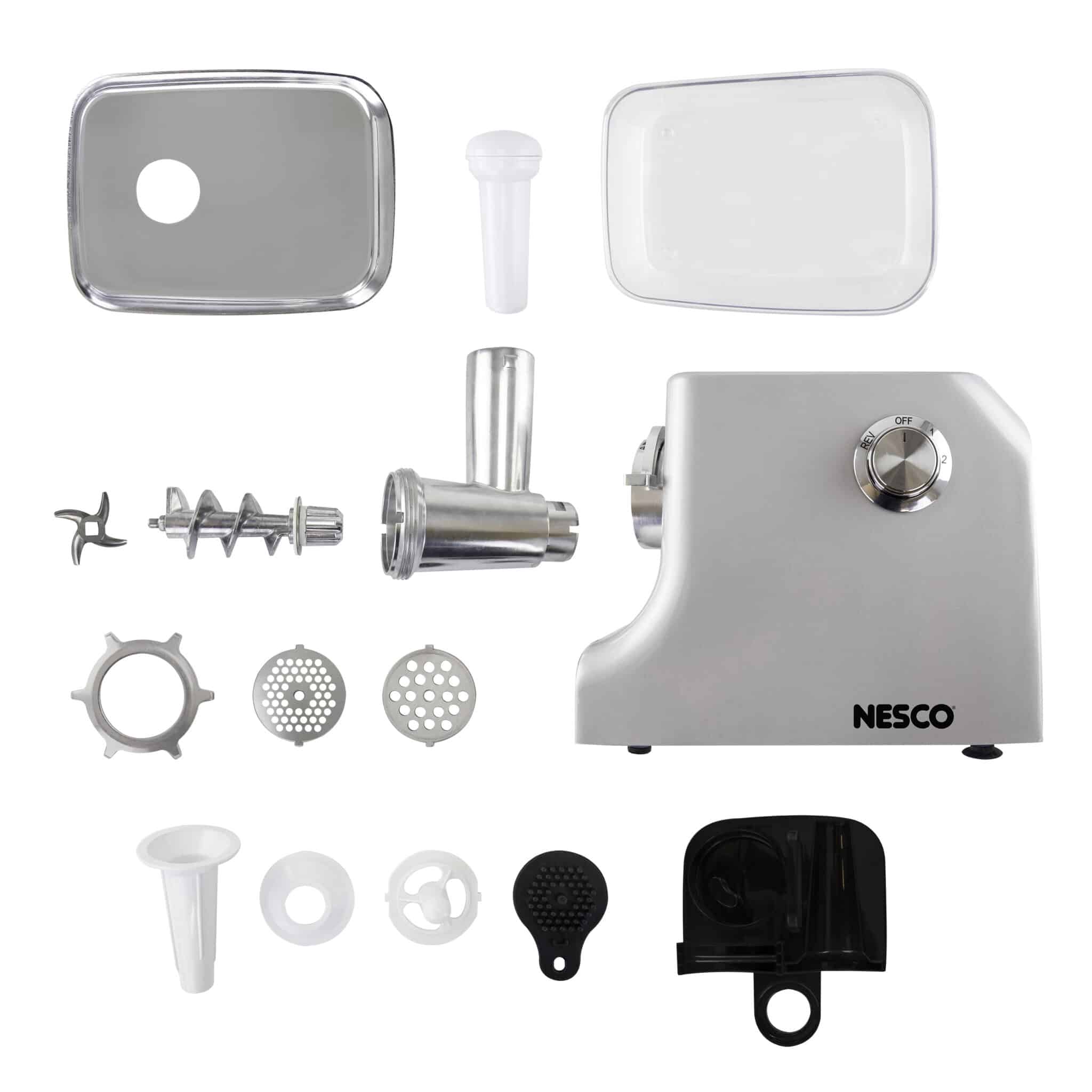 FG-600 #8 Professional Food Grinder Parts Separated