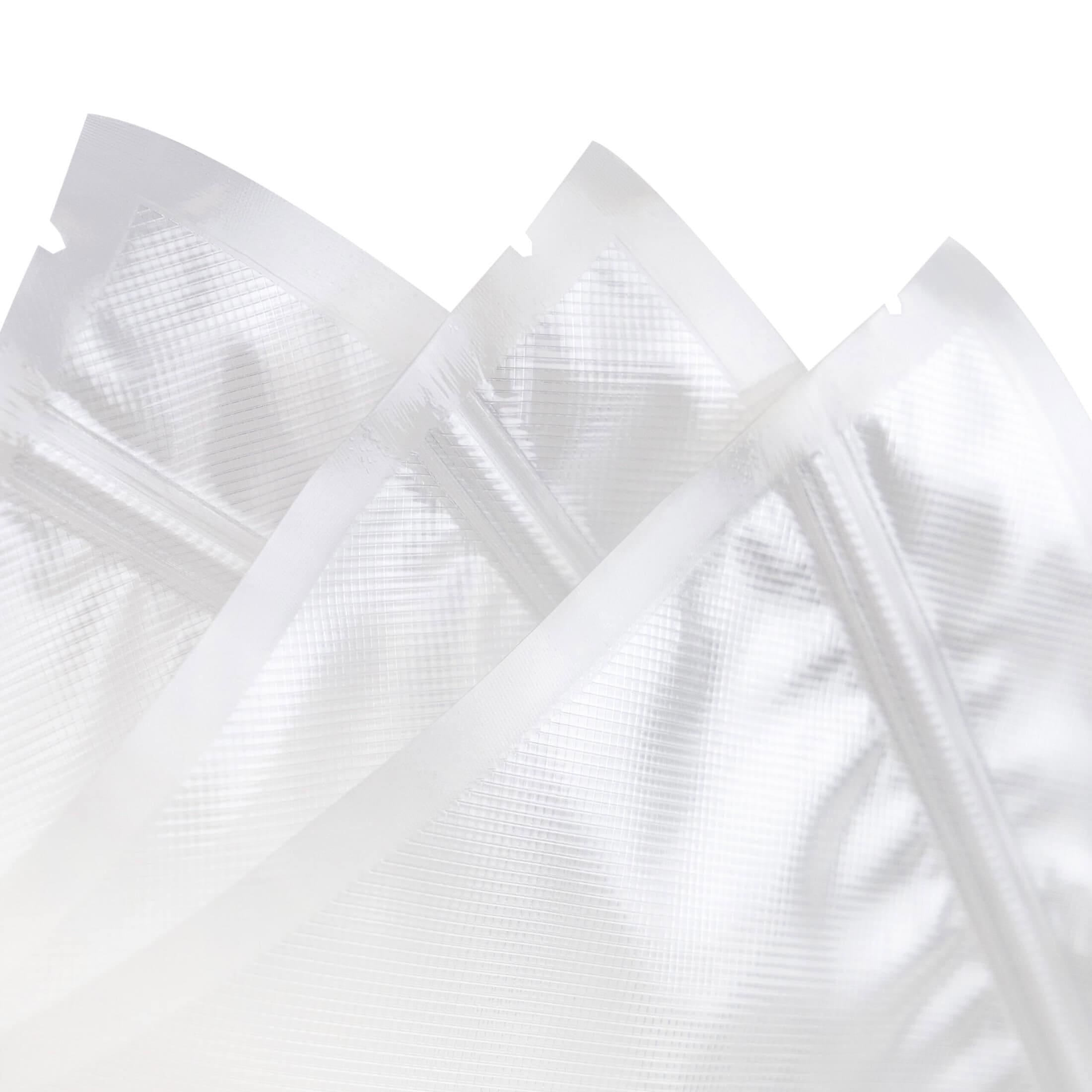 50 Vacuum Sealer Zipper Quart Sized Bags (8" x 12') VSBQ-Z50 - Image 3