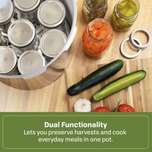 Manual Pressure Canner – 24 Quart MPC-24QT