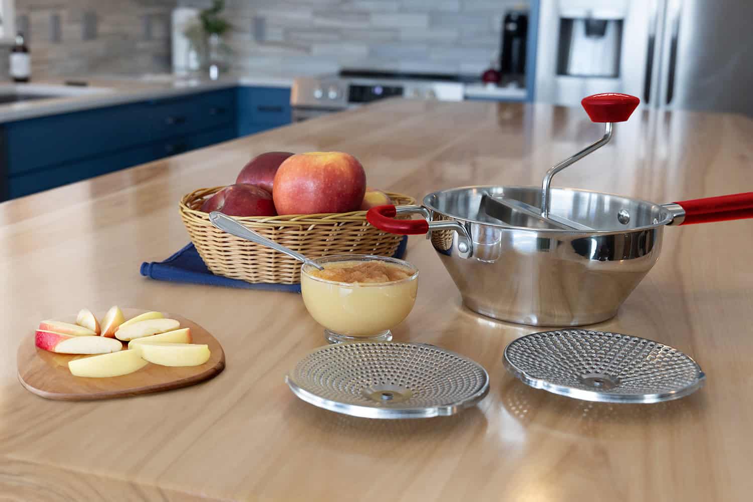 Stainless Steel Food Mill SSFM-1QT - Image 5