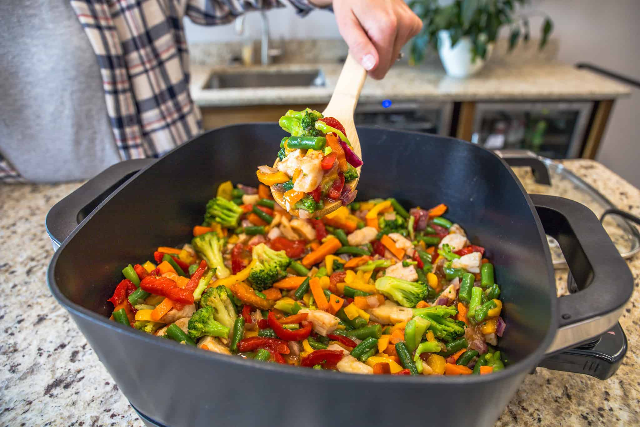 Read more about the article Electric Skillet Chicken Stir Fry