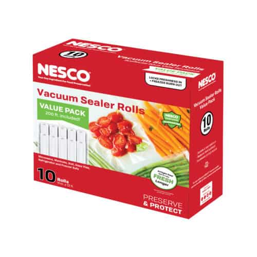 Vacuum Sealer Roll Value Pack – 11″X 20′ – 10 Pack VS-04R-10