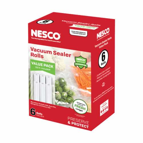 Vacuum Sealer Roll Value Pack – 11″X 20′ – 6 Pack VS-04R-6