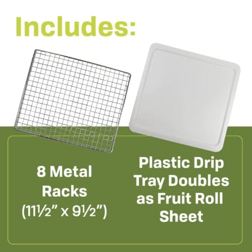 8-Tray Stainless Steel Dehydrator