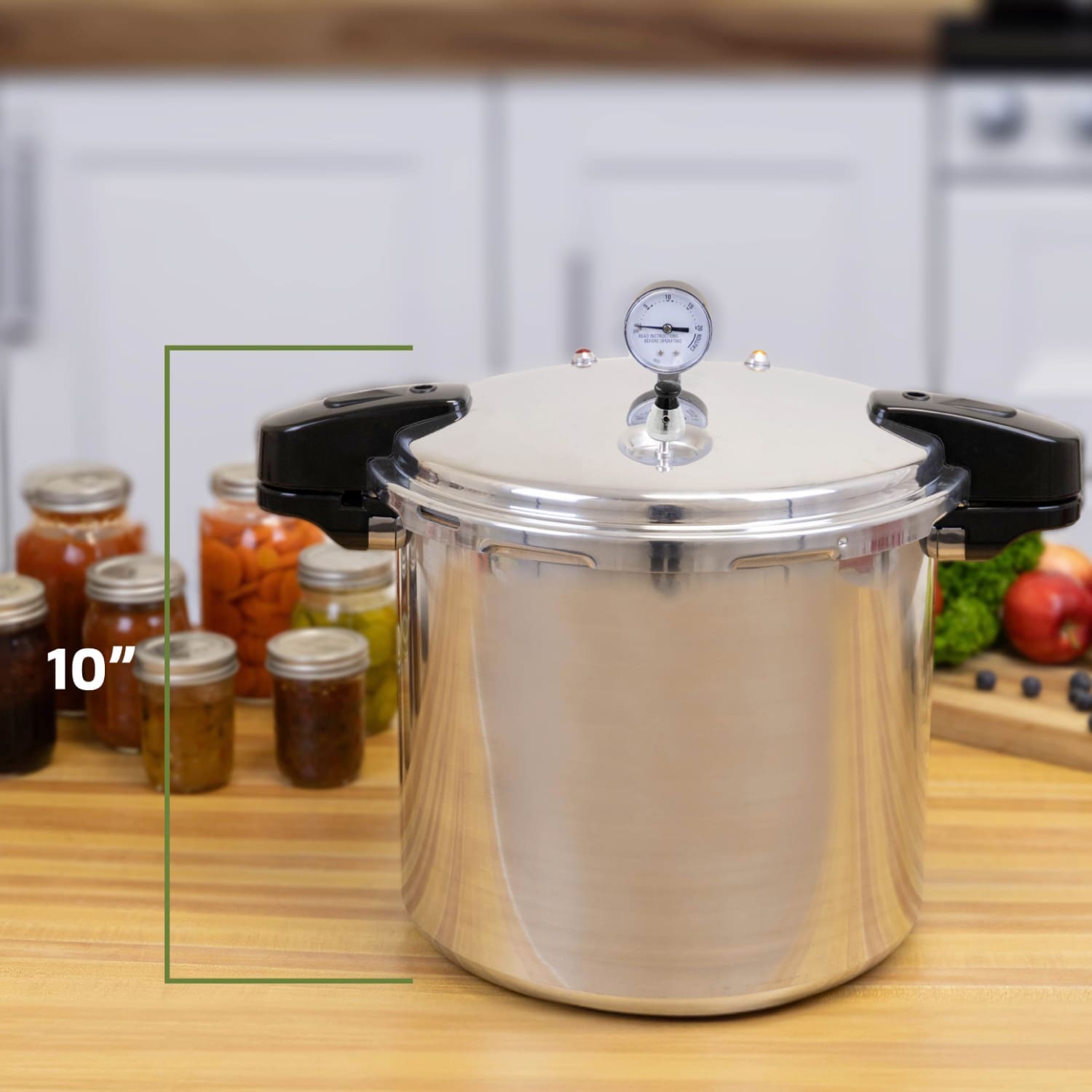 Manual Pressure Canner – 17 Quart MPC-16QT - Image 6