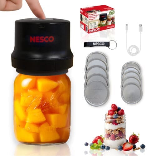 Electric Mason Jar Vacuum Sealer VS-MJ-2N1